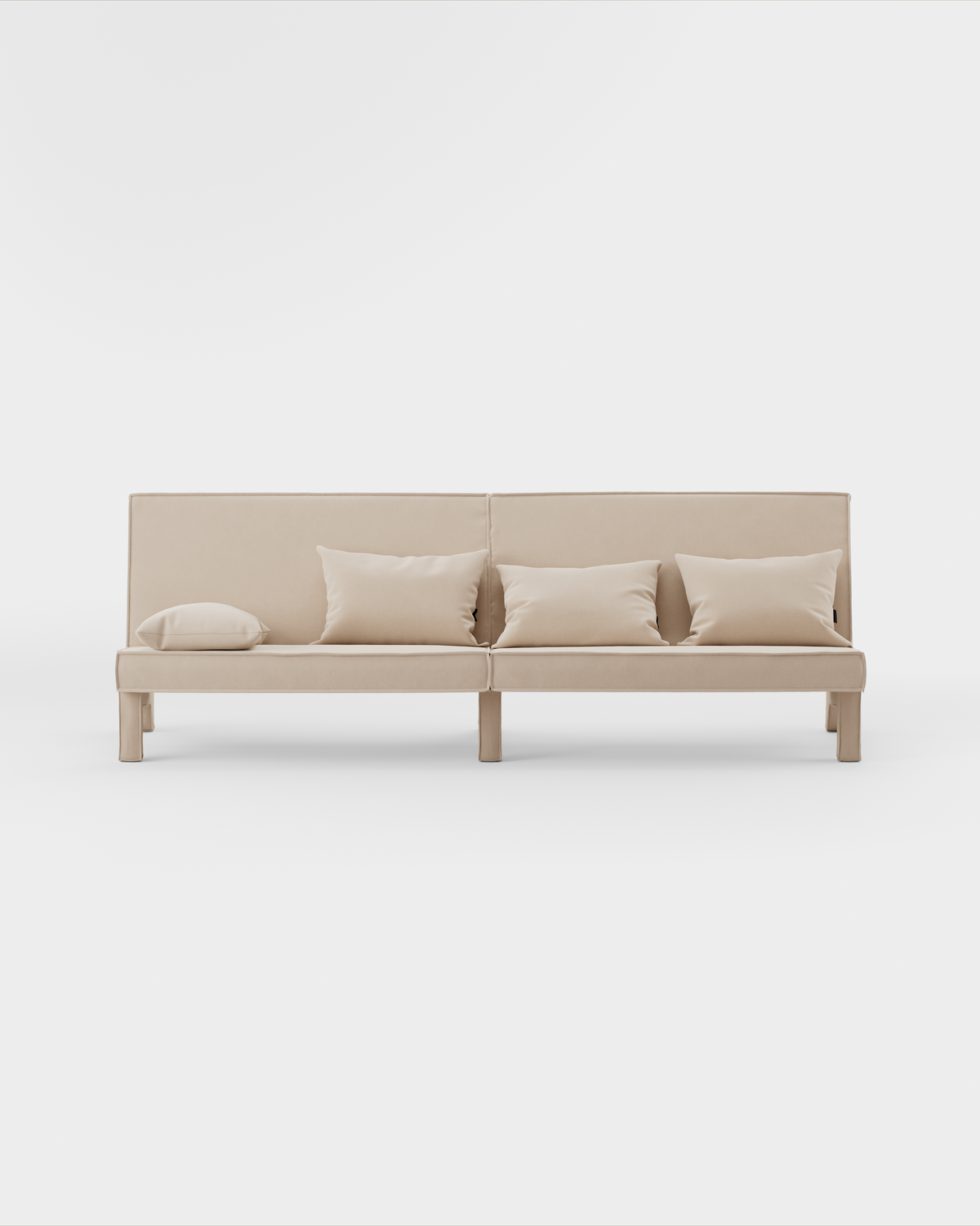 Massproductions BAM! 4-seter sofa – Villa Nova Atlantis 52 Alabaster