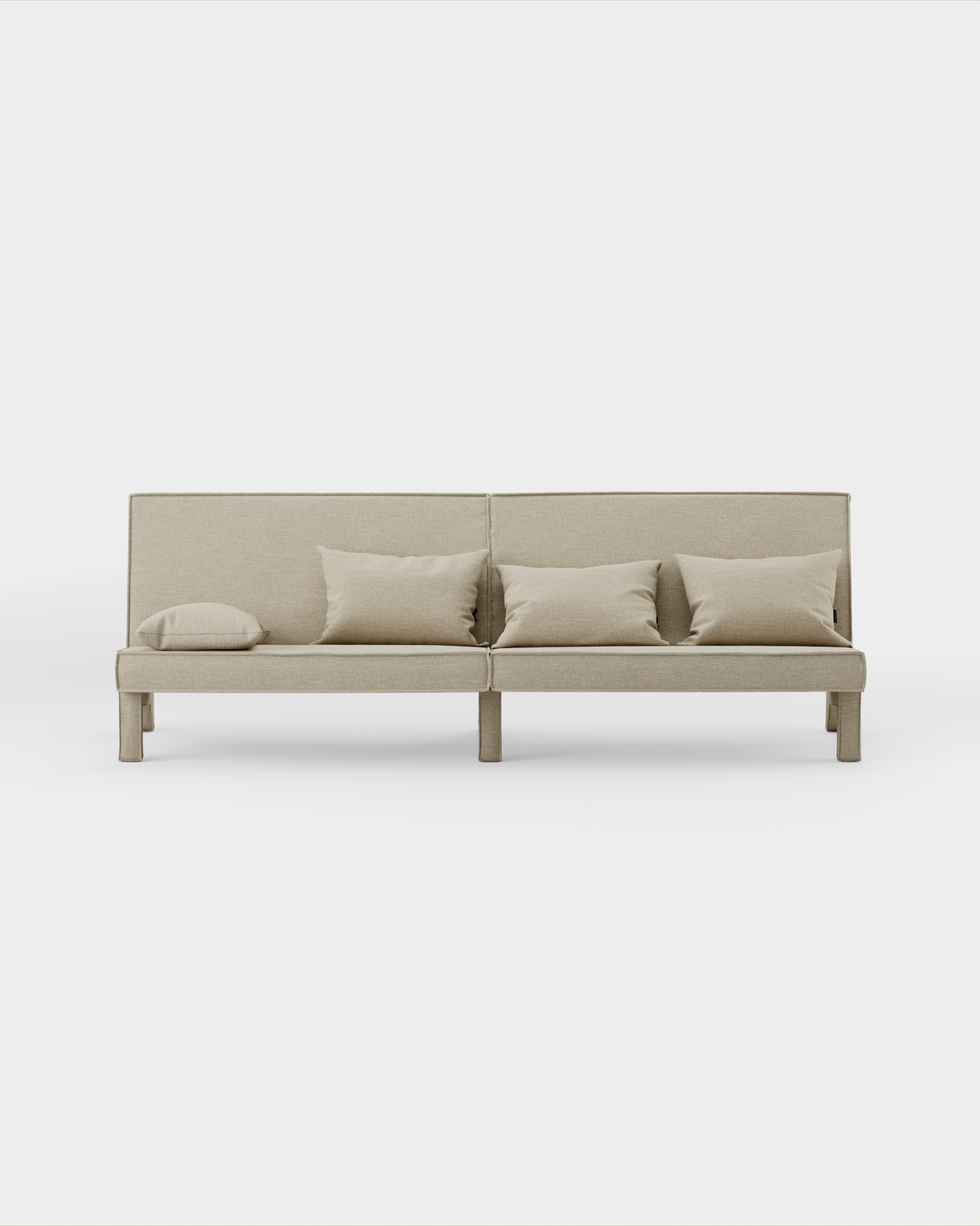 Massproductions BAM! 4-seter sofa – Sahco Ecriture 240