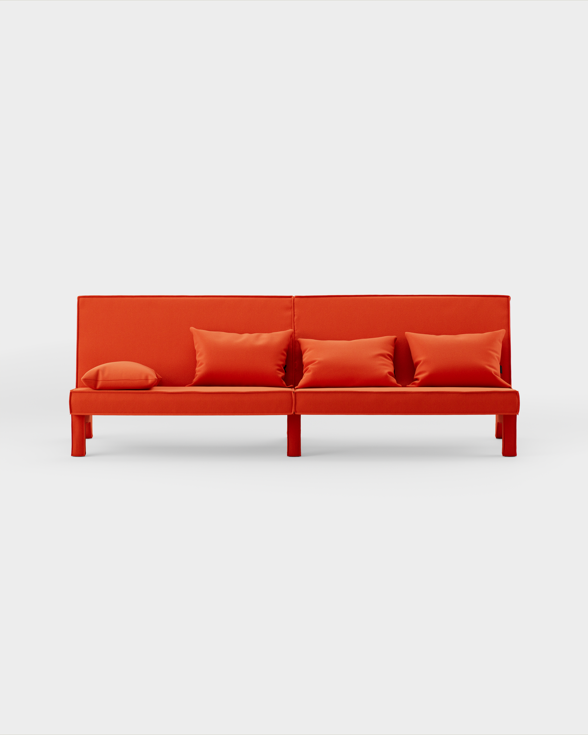 Massproductions BAM! 4-seter sofa – Kvadrat Vidar 4 0542