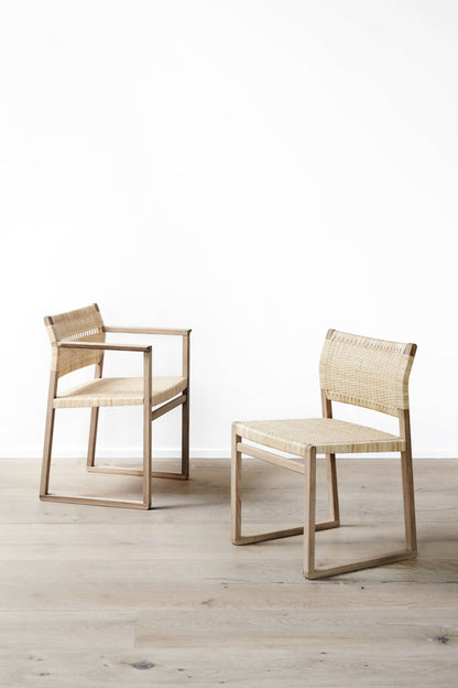 Fredericia BM61 Chair rotting. Velg sete og treverk