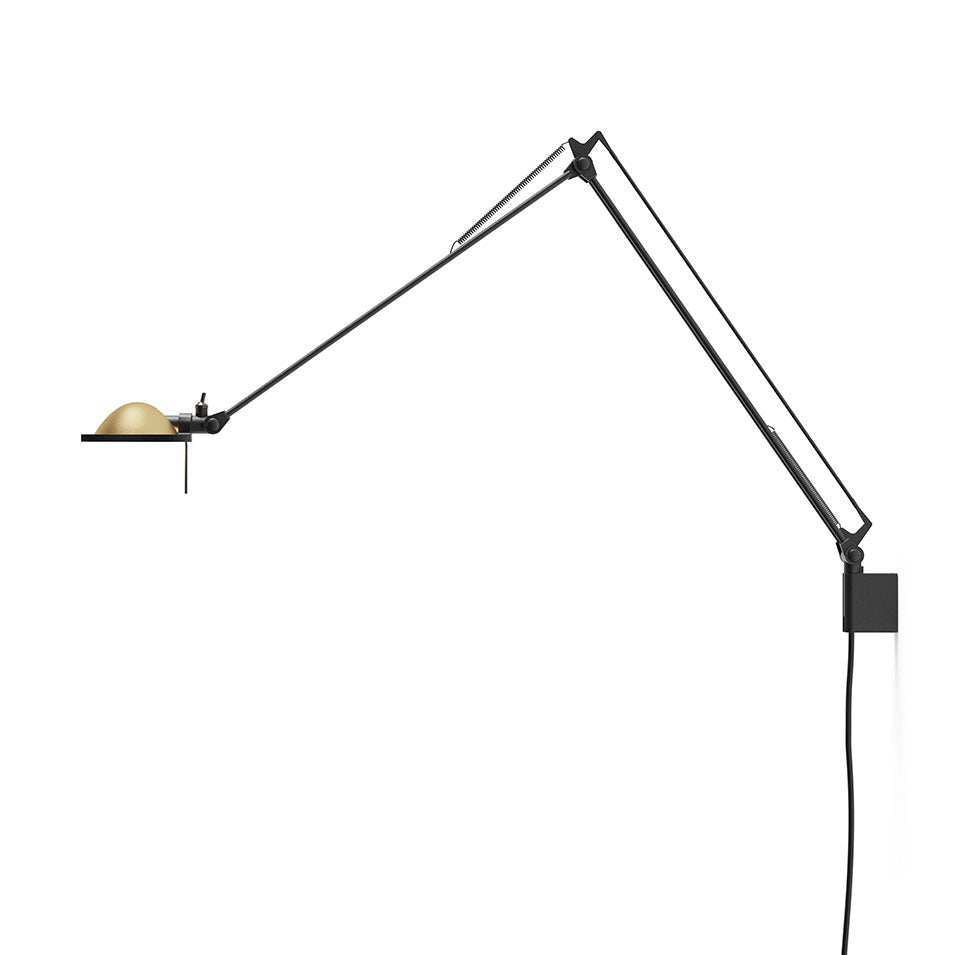 Luceplan Berenice vegglampe, armer 45+45 cm. Velg farge.