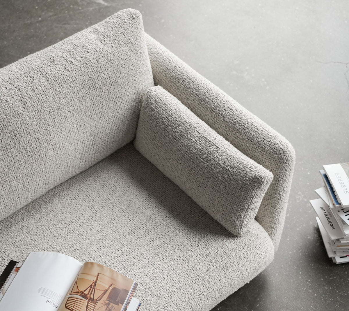 Cane-line Bloom 3-seter sofa m/sokkel, 250 cm