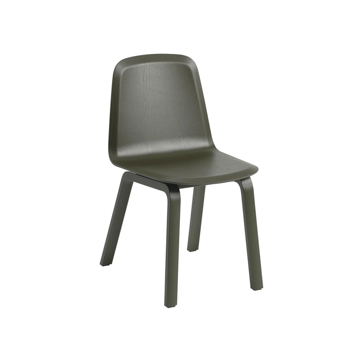 Muuto Brink stol med trebein. Velg farge