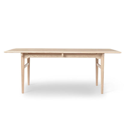 Carl Hansen CH327 spisebord. 190 x 95 cm. Hvitoljet eik. Bestillingsvare.