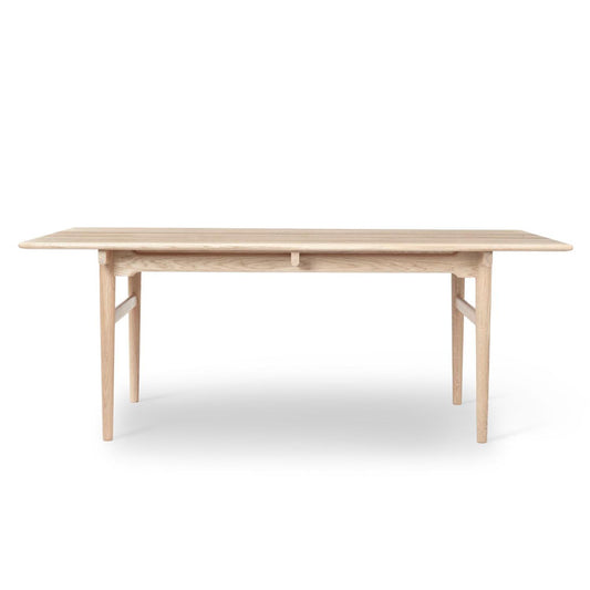 Carl Hansen CH327 spisebord. 190 x 95 cm. Hvitoljet eik. Bestillingsvare.