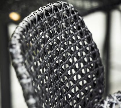 Cane-line Vibe barstol, black/graphite