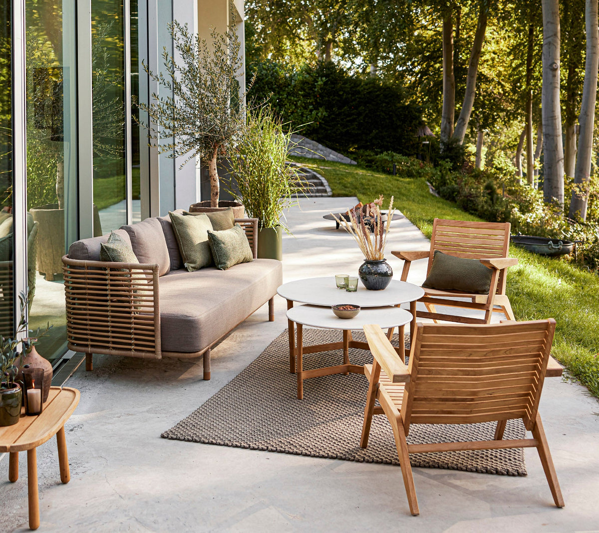 Cane-line Discover teppe 240×170 cm – miljøbilde