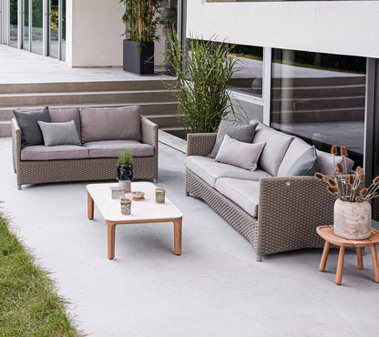 Cane-line Diamond 3-seter sofa – miljøbilde