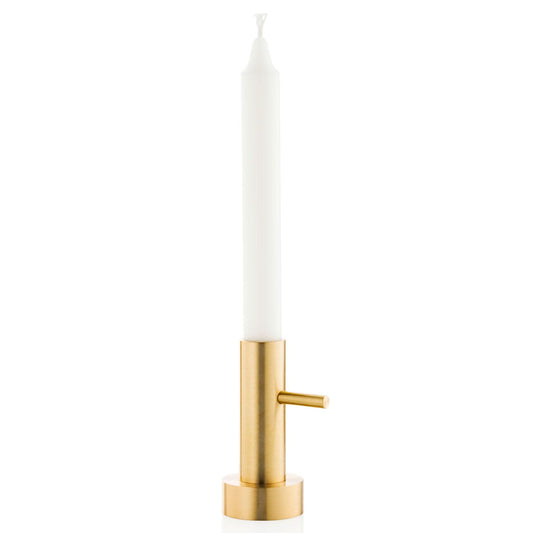 Fritz Hansen lysestake #1 i messing.