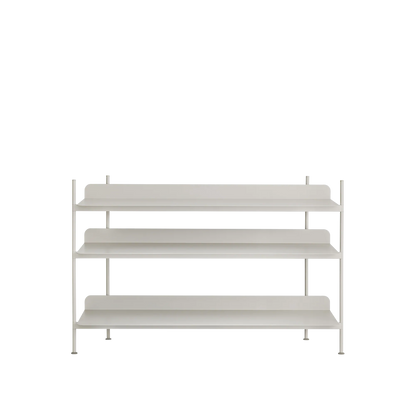 Muuto Compile hyllesystem, ferdige konfigurasjoner. Velg konfigurasjon og farge