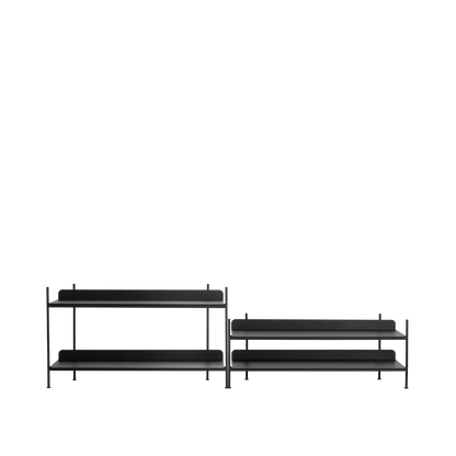 Muuto Compile hyllesystem, ferdige konfigurasjoner. Velg konfigurasjon og farge