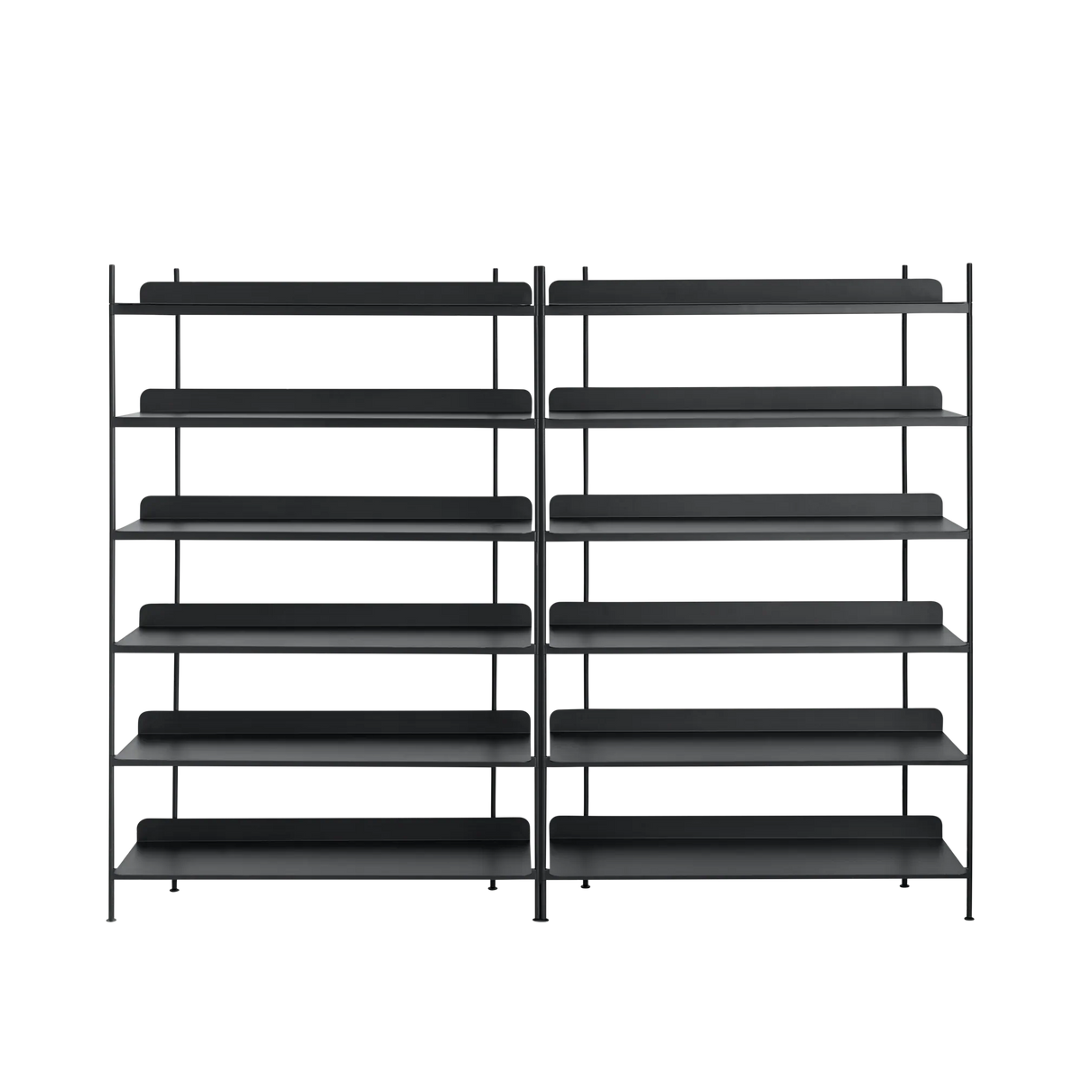 Muuto Compile hyllesystem, ferdige konfigurasjoner. Velg konfigurasjon og farge