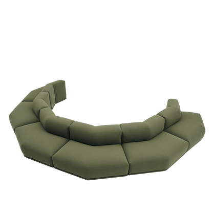 Muuto Connect modulsofa 6-seter