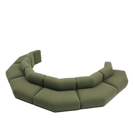 Muuto Connect modulsofa 6-seter