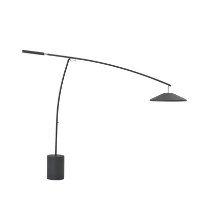 Muuto Contra gulvlampe. Anthracite Black