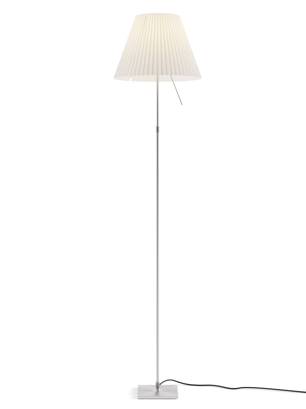Luceplan Costanza gulvlampe, teleskopisk med dimmer. Velg farge