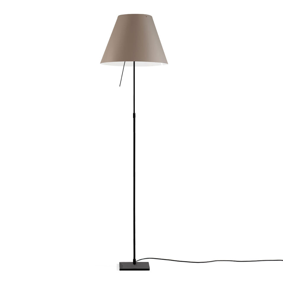 Luceplan Costanza gulvlampe, teleskopisk med dimmer. Velg farge.