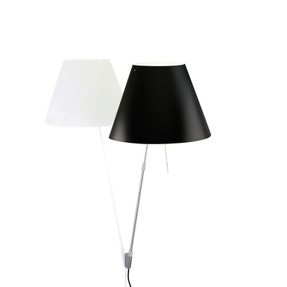 Luceplan Costanza vegglampe, teleskopisk med dimmer. Velg farge.