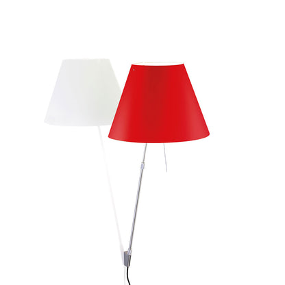 Luceplan Costanza vegglampe, teleskopisk med dimmer. Velg farge.