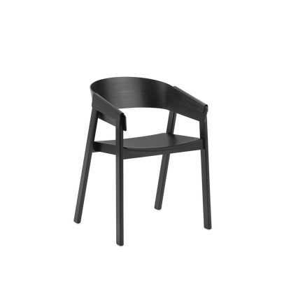 Muuto Cover Armchair armstol i tre, uten polstring. Velg tre og glidere