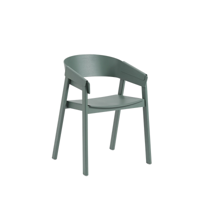 Muuto Cover Armchair armstol i tre, uten polstring. Velg tre og glidere