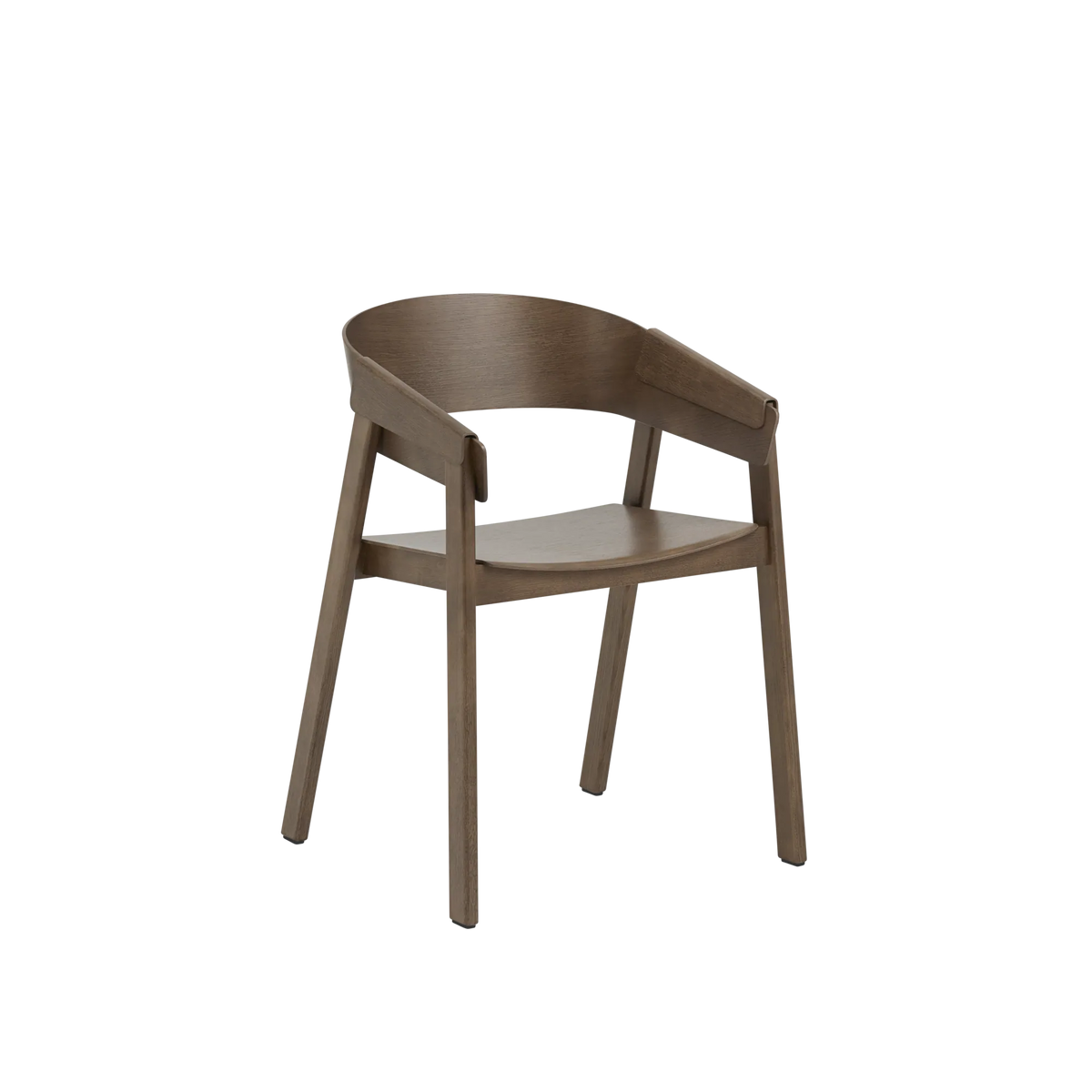 Muuto Cover Armchair armstol i tre, polstret. Velg tekstil