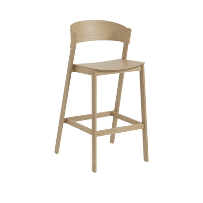 Muuto Cover Bar Stool barstol H75, polstret. Velg tekstil