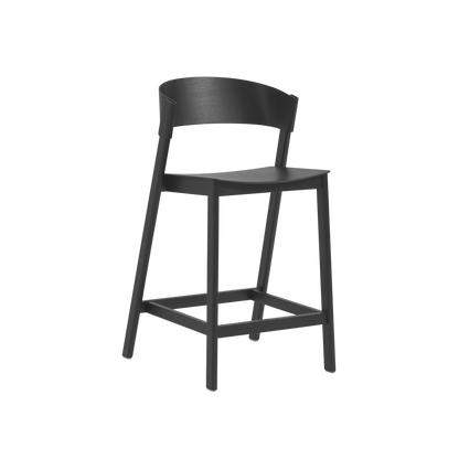 Muuto Cover Counter Stool barkrakk H65, polstret. Velg tekstil