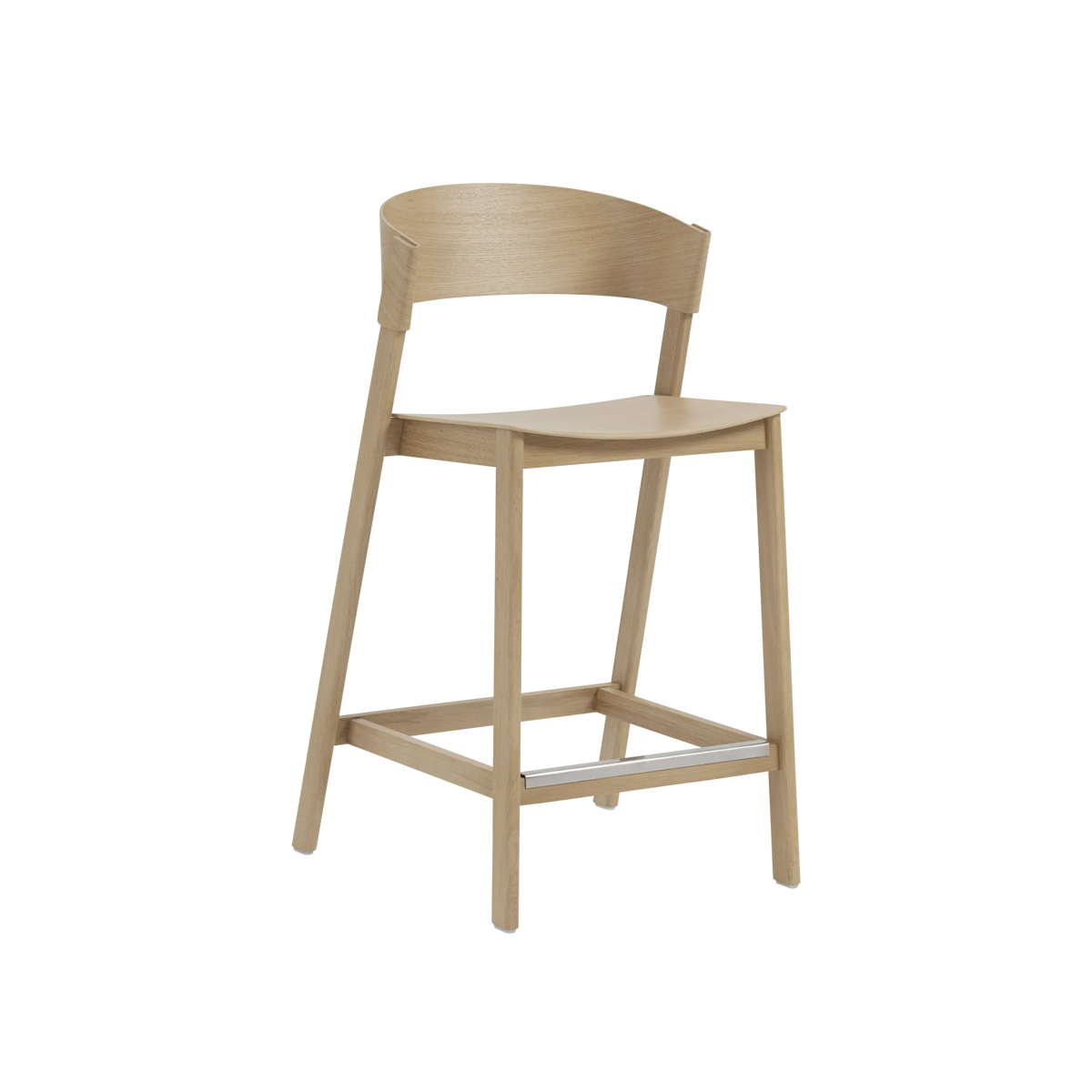 Muuto Cover Counter Stool barkrakk H65, polstret. Velg tekstil
