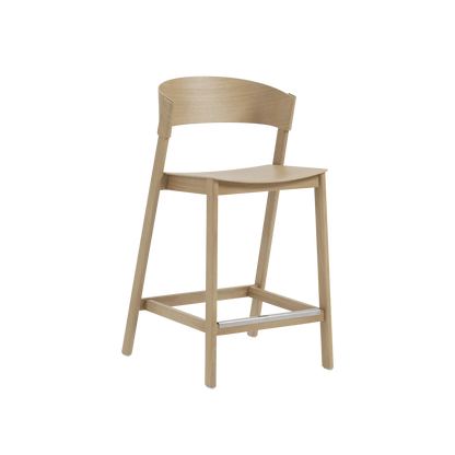 Muuto Cover Counter Stool barkrakk H65, polstret. Velg tekstil