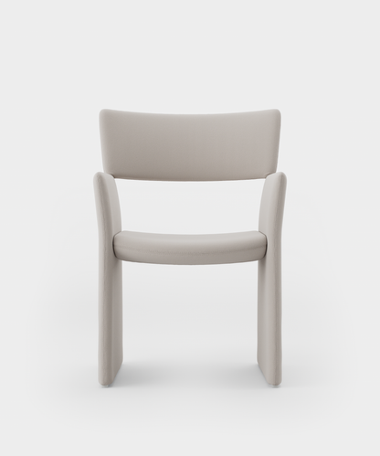 Massproductions Crown armstol – Kirkby Design Smooth III 35 Porcini
