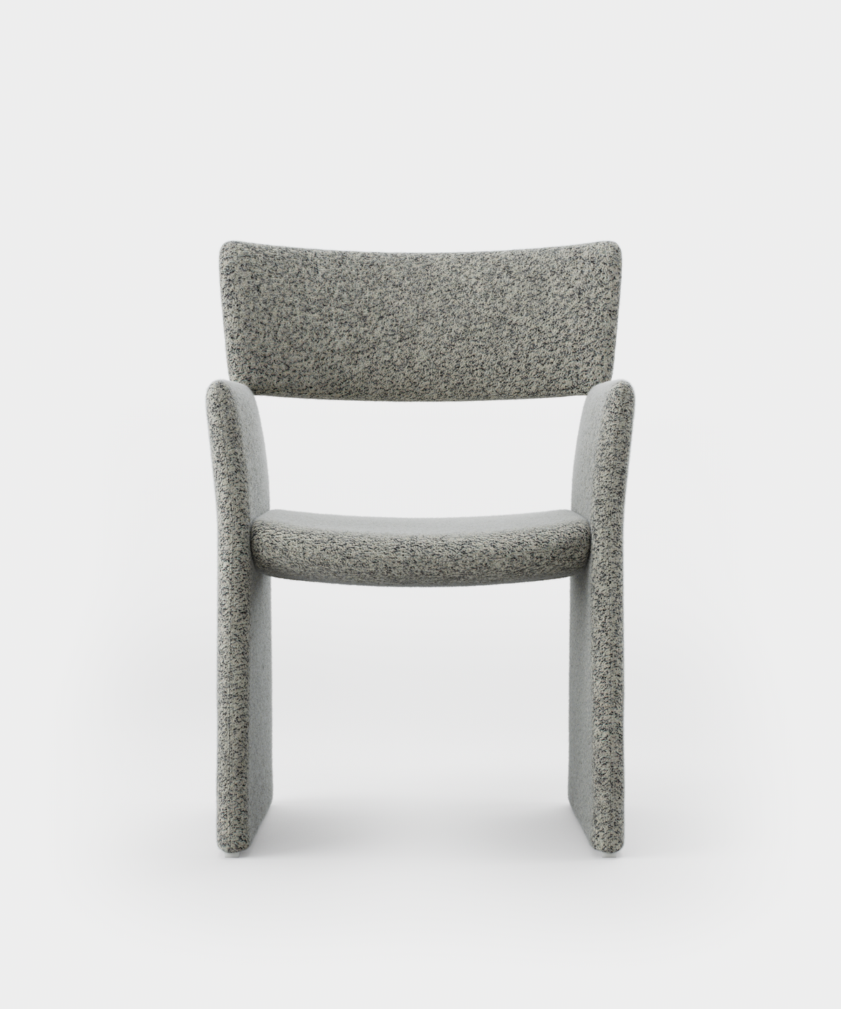 Massproductions Crown armstol – Kirkby Design Spiral 23 Monochrome