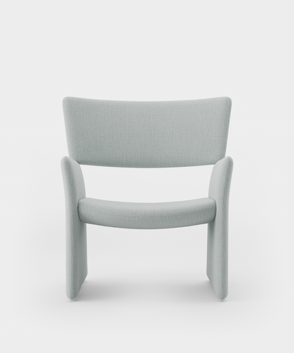 Massproductions Crown lenestol – Romo Linara 253 Swedish Grey