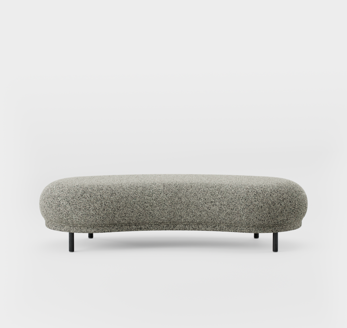 Massproductions Dandy fotskammel – Kirkby Design Spiral 23 Monochrome, Svartbeiset eik