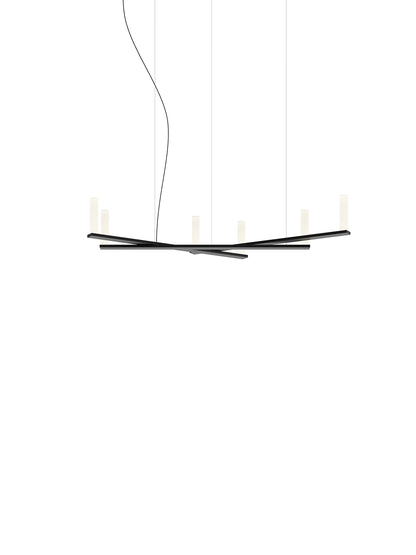 Luceplan Dix Bougies pendel L 193 cm