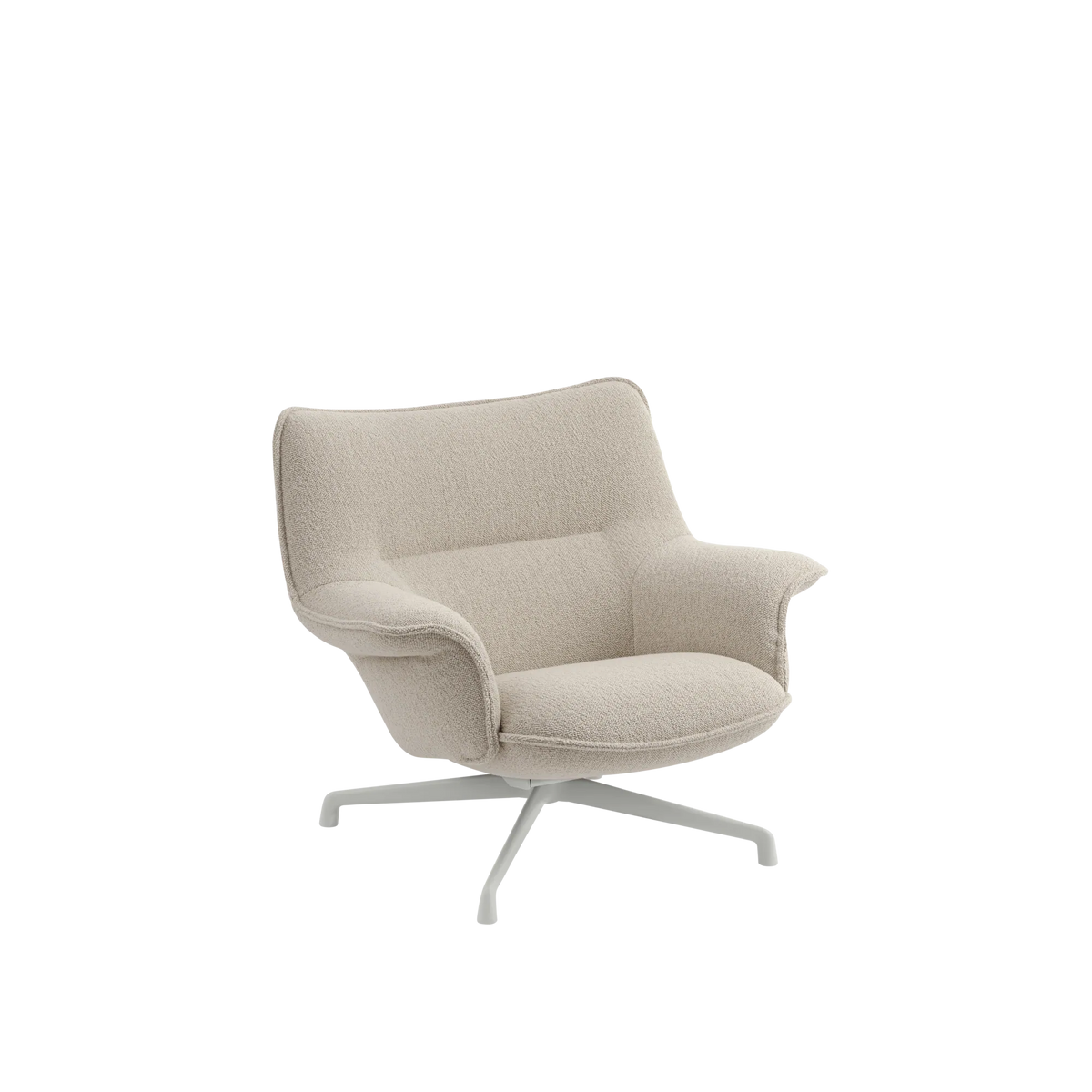Muuto Doze lenestol lav rygg, svingbar fot. Velg tekstil