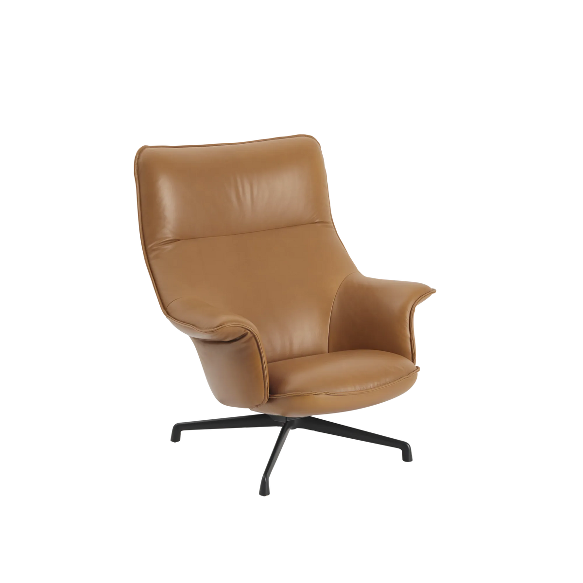 Muuto Doze lenestol høy rygg, svingbar fot. Velg tekstil
