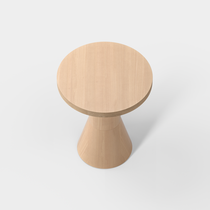 Massproductions Draft sidebord – Natur bøk