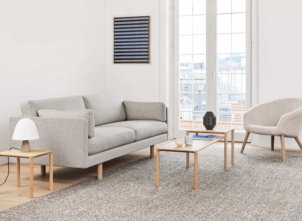 Fredericia EJ220 Sofa 185 cm, 2,5-seter. Velg tekstil