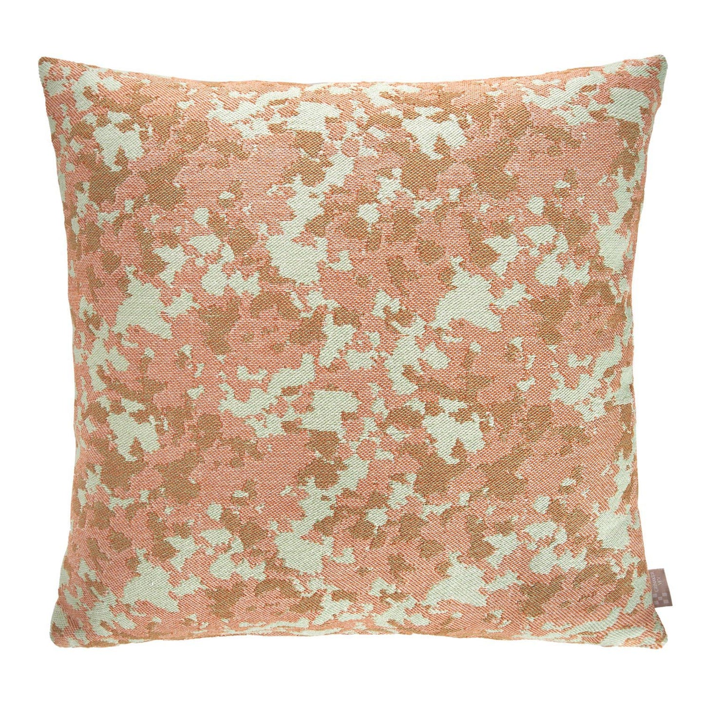 Plesner Patterns "Eggshell"pute i coral.