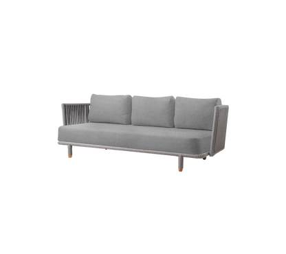 Cane-line Moments 3-seter sofa, Soft Rope