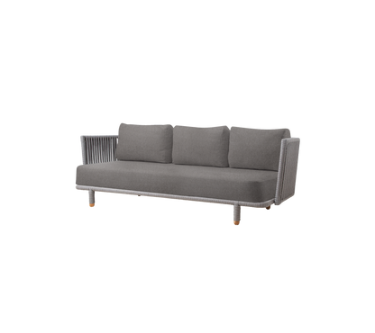 Cane-line Moments 3-seter sofa, Soft Rope