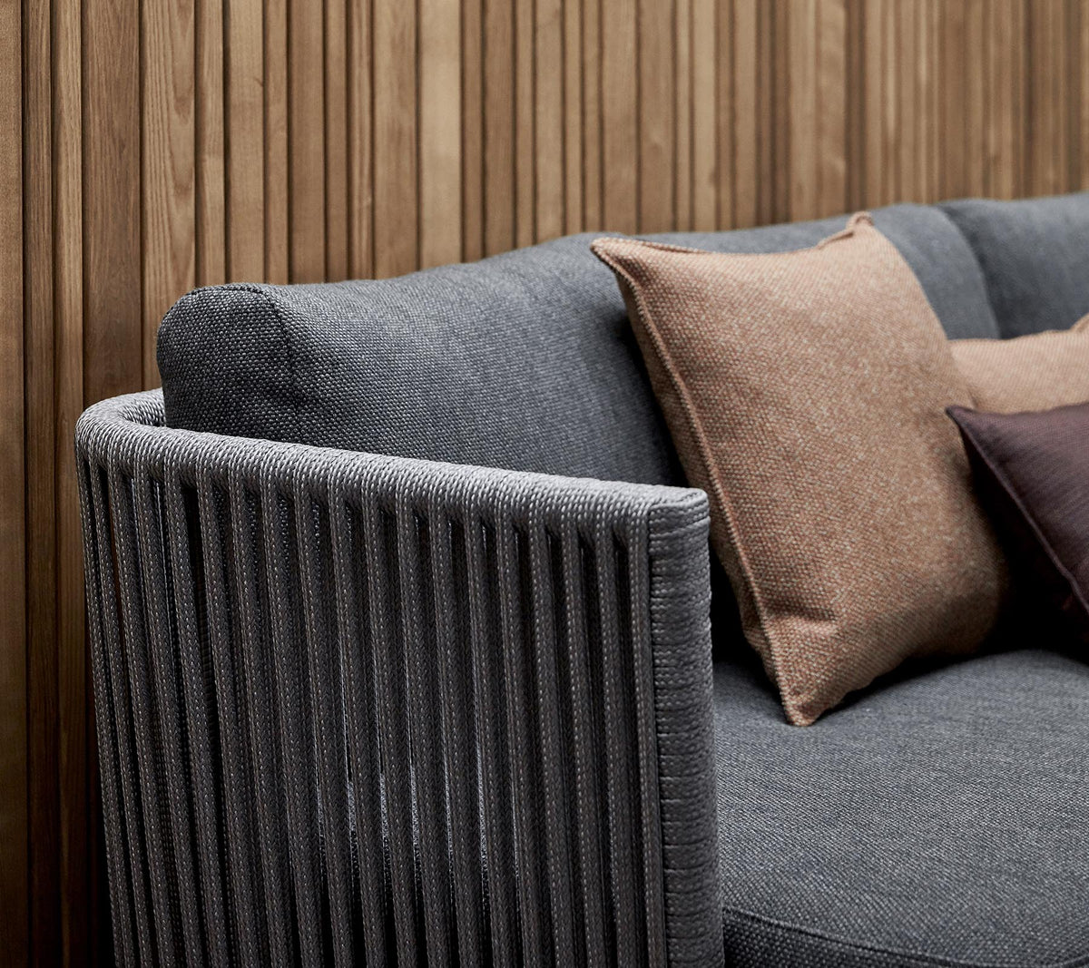 Cane-line Moments 3-seter sofa, Soft Rope