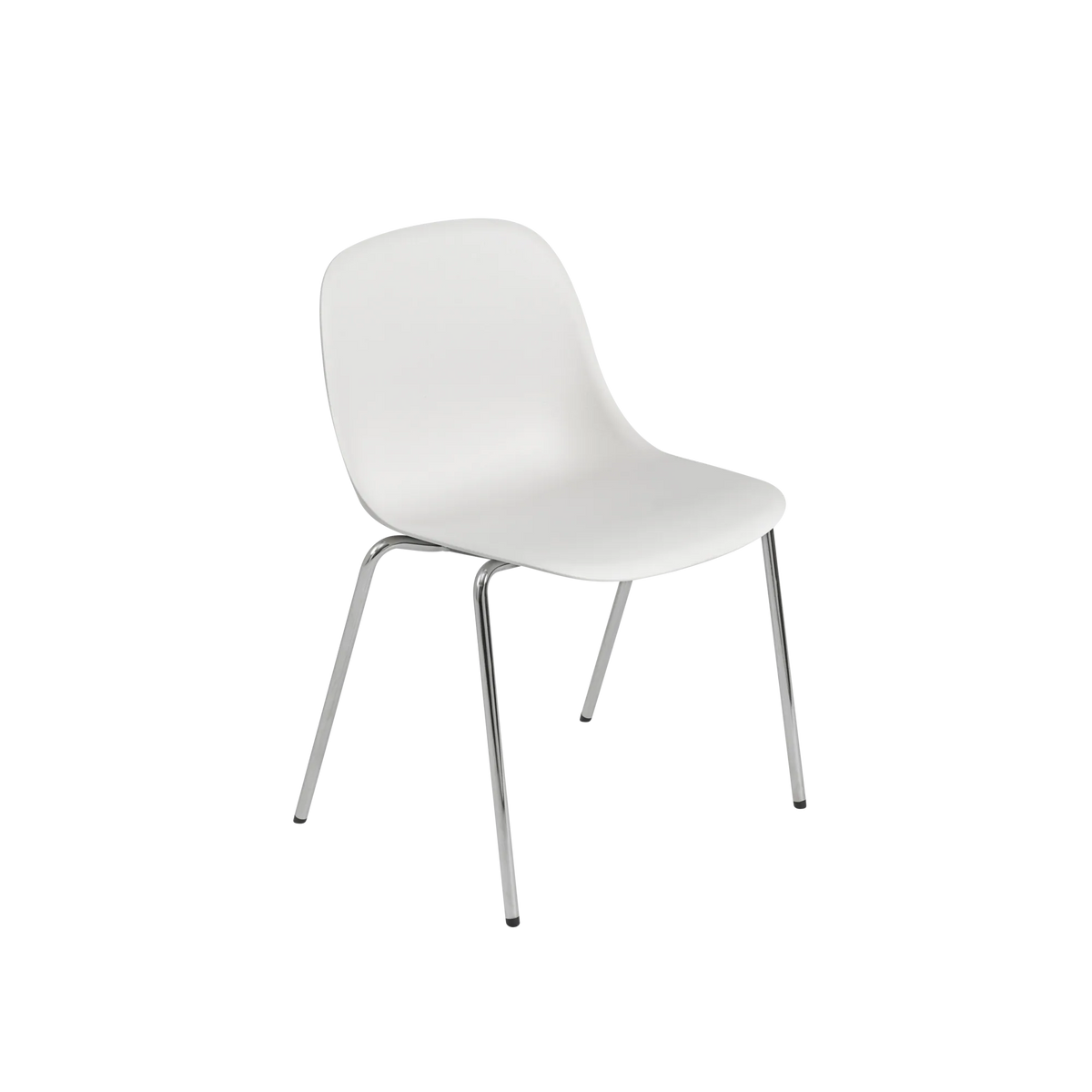 Muuto Fiber Side Chair spisestol med A-understell, polstret. Velg tekstil