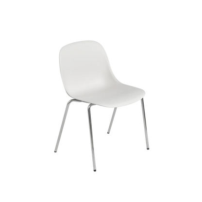 Muuto Fiber Side Chair spisestol med A-understell, polstret. Velg tekstil