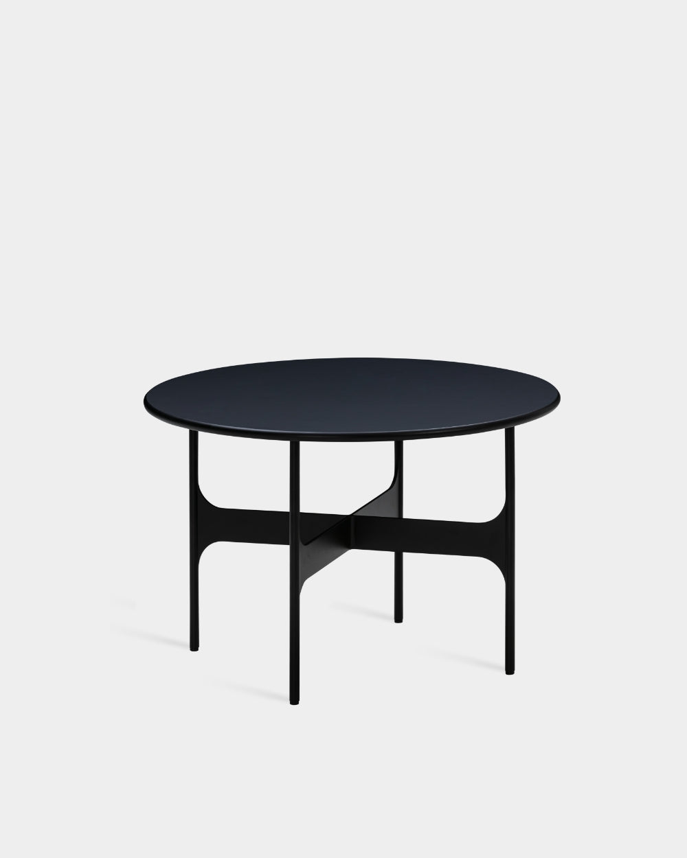 Wendelbo Floema sofabord Oval, Svart laminat