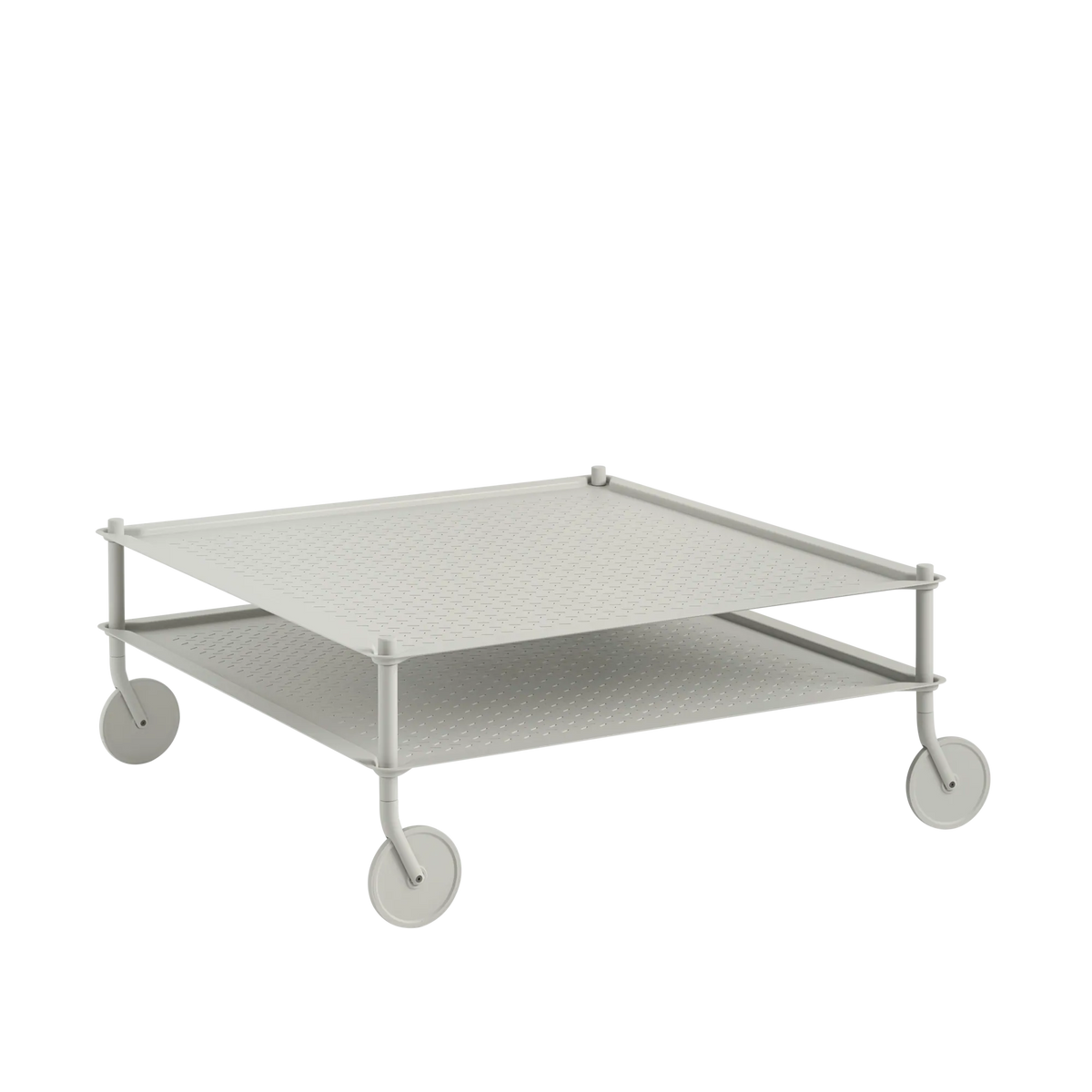 Muuto Flow sofabord på hjul. Velg farge