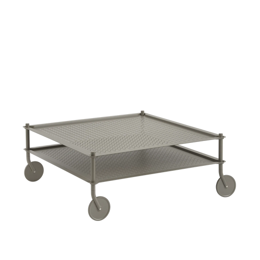 Muuto Flow sofabord på hjul. Velg farge