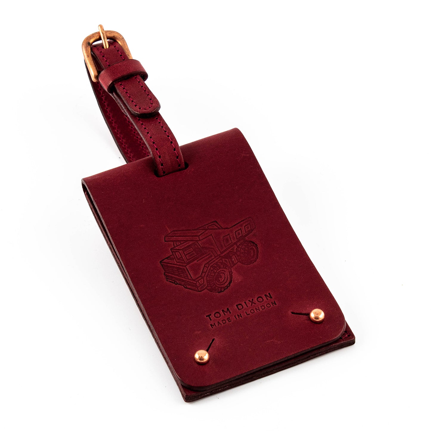 Tom Dixon Travel tag til bagasjen i flere farger.
