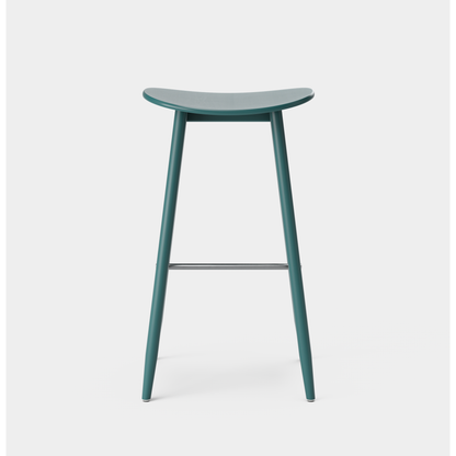 Massproductions Icha barkrakk – Sittehøyde 75 cm / Library Green lakkert bøk